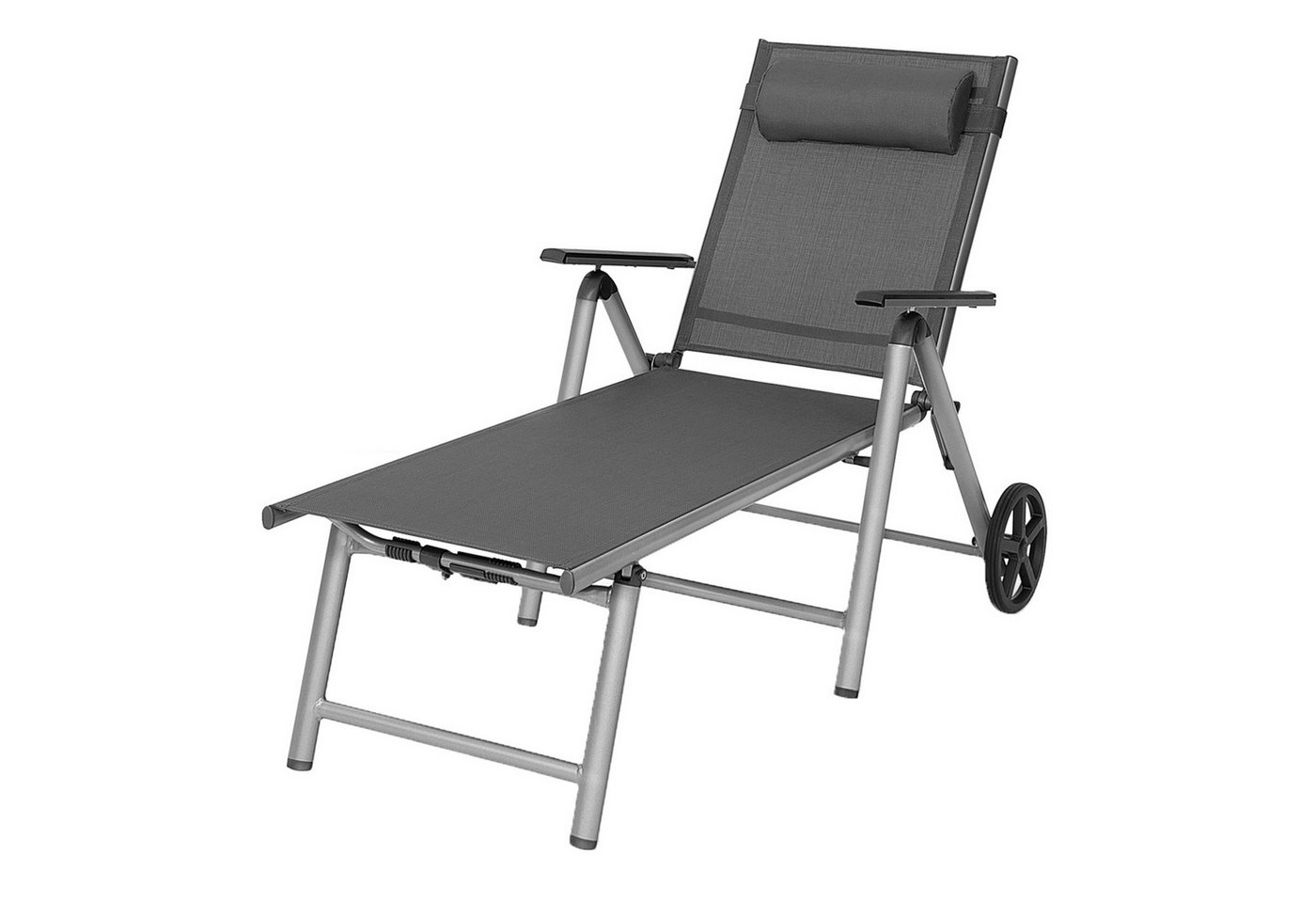 Costway Sonnenliege Aluminium